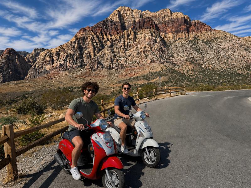 Red Rock Canyon Scooter Tour: Guided Scenic Loop Drive
